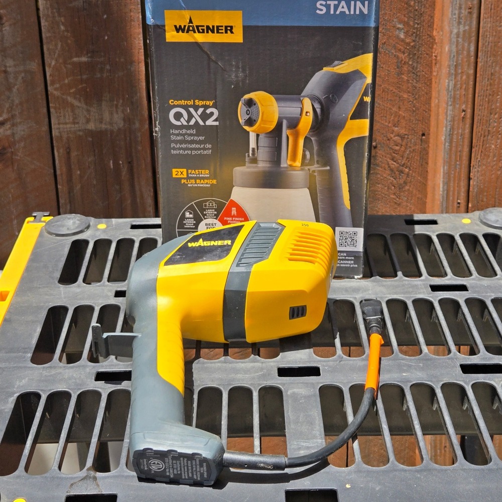 Wagner Control‎ Spray QX2 Motor Only Handheld Paint Stain Sprayer 250 Tested